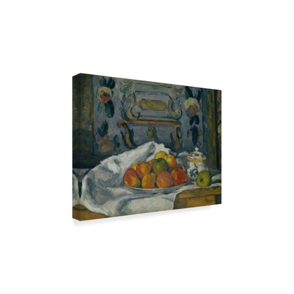 Paul Cezanne 'Dish Of Apples' Canvas Art,24x32